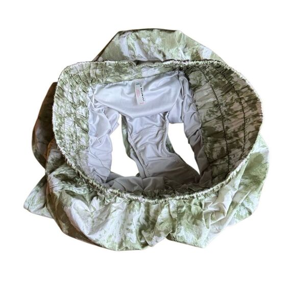 Free people Movement The Way Home Active Wear Shorts in Green Combo Size Medium - Picture 9 of 10